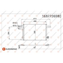 Eurorepar 1682236980 Radyator