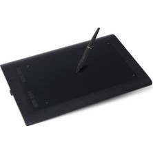  m0610 8192 kademe 8 tuş a5+ siyah grafik tablet ucm0610