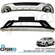 Puando P58021 2016+ Kia Sportage On-Arka Difuzor Set Turbosuz
