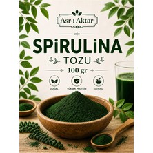 Asr-ı Aktar Spirulina Tozu 100 G (Yosun Tozu)