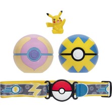 Pokemon Clip 'n' Go Pokeball Kemer ve Figür Seti