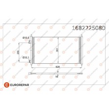 Eurorepar 1682225080 Radyator