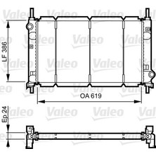Valeo Val 731011 Su Radyatörü