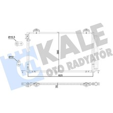 Kale Kal 350705 Klima Radyatörü