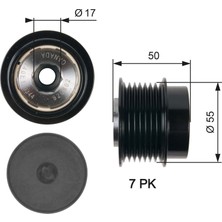 Gates Gts OAP7017 Alternatör Kasnagi