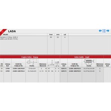 Güneş Gs 2706-2705 Supap Takimi