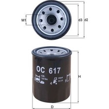 Mahle Mhl OC617 Yag Filtresi
