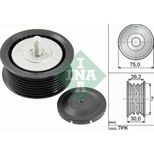 Ina 532 0800 10 V Kayis Gergi Rulmani
