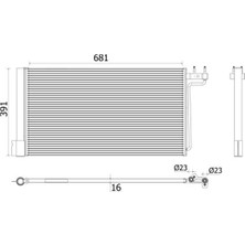Behr Bhr Ac 941 000P Klima Radyatörü