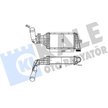 Kale Kal 345200 Turbo Radyatörü
