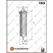 Eurorepar 1643628480 Yakit Filtresi