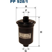 Filtron Fılt Pp 928/1 Yakit Filtresi
