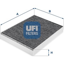 Ufi Depomix Polen Filtresi Karbonlu Volvo S90 16 V90 16 V60 18 XC60 17 XC90 15 31404470-DN099003