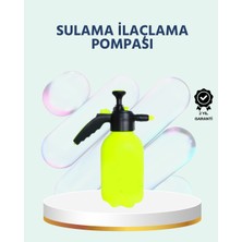 Majeur Basınçlı El Pompası 2 Litre Bakır Nozul Ayarlı Jet ve Dağınık Atım