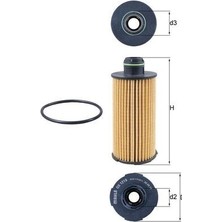 Mahle Mhl OX1219D Yag Filtresi