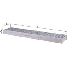 Mahle Mhl LAK242 Polen Filtresi