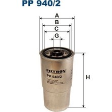 Filtron Fılt Pp 940/2 Yakit Filtresi
