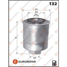 Eurorepar E148133 Yakit Filtresi