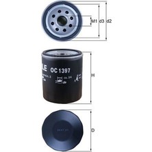Mahle Depomix Yağ Filtresi Boxer-Jumper-Vivaro C-Zafira LIFE-P308-P508-P3008-P5008-EXPERT-JUMPY-C4-C5-TOYOTA Proace 2.0 DW10 Dtr-Dth-Dtl Bluehdi-Tdci