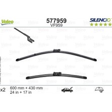 Valeo Val 577959 Silecek Süpürgesi Ön Takim