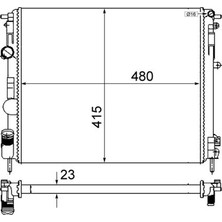 Behr Bhr Cr 605 000S Su Radyatörü