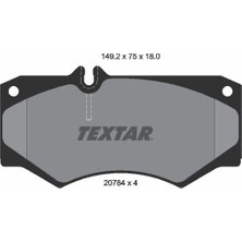 Textar Tx 2078401 Fren Balatasi Ön