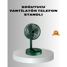 Majeur Şarjlı Katlanabilir Mini Fan – 3 Kademe Hız Ayarı, Taşınabilir Tasarım