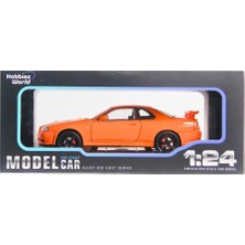 Hobbiez World 1/24 R34 Turuncu Araba