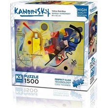 Ks Oyuncak Ks Games Yellow Red Blue Puzzle 1500 Parça 22033
