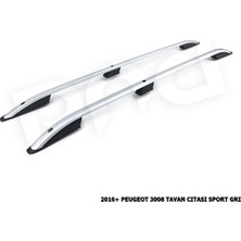 Puando P155256 2016+ Peugeot 3008 Tavan Citasi Sport Gri