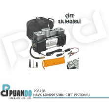 Puando P38458 Hava Kompresoru Cift Pistonlu