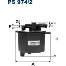 Filtron Fılt Ps 974/2 Yakit Filtresi