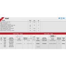 Güneş Gs 1306-1301 Supap Takimi