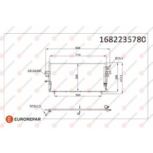 Eurorepar 1682235780 Radyator