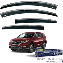 Beyaz 047 HD26 02 01 Honda H-Rv 2014 Sonrasi Kromlu Cam Rüzgarliği 4lü