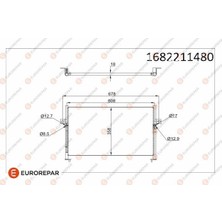 Eurorepar 1682211480 Radyator