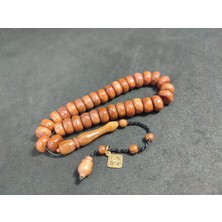 İskeçe Tesbih Halil Hilmi Usta Eseri̇ Bilek Boy (Küçük Boy) Naturel Kuka Sertifikalı 9819