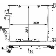 Behr Bhr Ac 376 000S Klima Radyatörü