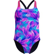 Speedo Allover Prınt Powerback Jf Pnkblu