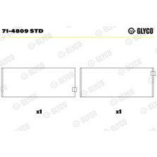 Glyco Gly 71-4809 Std Kol Yatak