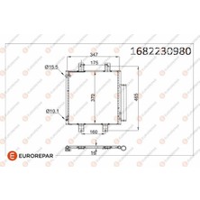 Eurorepar 1682230980 Radyator