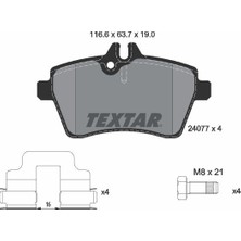 Textar Tx 2407701 Fren Balatasi Ön