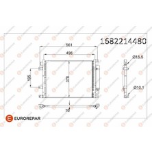 Eurorepar 1682214480 Radyator