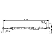 Bosch Bch 1987482002 El Fren Teli