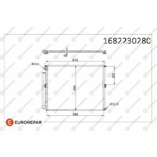 Eurorepar 1682230280 Radyator