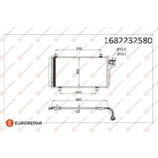 Eurorepar 1682232580 Radyator