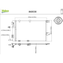 Valeo Val 860038 Klima Radyatörü