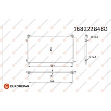 Eurorepar 1682228480 Radyator