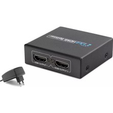  hadron hdx1284 2 port hdmı splitter 1.4v 1080p 3d 1-ın 2-out siyah
