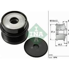 Ina 535 0189 10 Alternatör Kasnagi